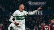 El nuevo gol del uruguayo Álvaro Rodríguez para Elche ante Levante por LaLiga de España; mirá el video