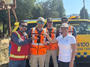 Delegación Presidencial de Linares y CONAF entregaron planes de protección ante incendio forestales a municipios de la Provincia