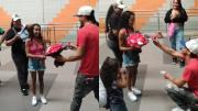 VIDEO VIRAL: Le propuso matrimonio a su novia en la estación Petare del Metro de Caracas