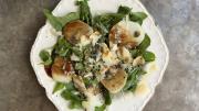 Fácil de hacer: ensalada de pera y rúcula con un toque de vinagreta