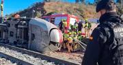 Tercer accidente de tren en España deja varios heridos