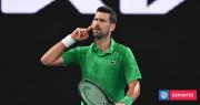 Djokovic nuevamente en la polémica: casi golpea a pasapelotas en Australian Open y sale a disculparse