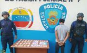 Un sujeto fue detenido con envoltorios de droga en Cojedes
