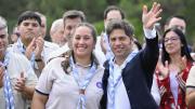 Kicillof acompañó una jornada scout sobre prevención de incendios forestales