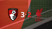 Premier League: Liverpool terminó cayendo derrotado con Bournemouth con un gol agónico