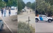 VIDEO. Pelea entre churreros terminó en batalla campal en Villa Gesell: hay detenidos