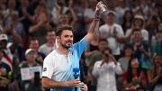 Salud y gracias por todo: Mira la notable despedida con cervezas incluidas de Stan Wawrinka al Abierto de Australia
