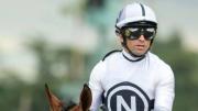 Umberto Rispoli cae en Gulfstream Park y este es su estado de salud