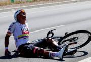 Jhonatan Narváez es hospitalizado tras fuerte caída: ¿cuál es el estado del ciclista?