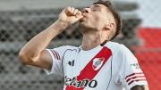 Con gol de Gonzalo Montiel, River le ganó a Barracas en el debut