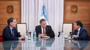 Reforma laboral: Diego Santilli recibió al gobernador de Río Negro para sumar su apoyo