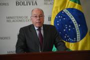 Canciller de Brasil llegará este lunes a La Paz en el arranque de su gira regional