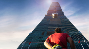 Alex Honnold escaló sin cuerdas el Taipei 101 y conquistó la cima a 508 metros de altura