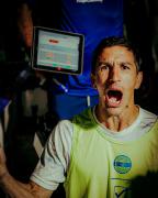 “Vamos Lobo”: Nacho celebró su vuelta al Bosque y recordó a Maradona