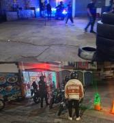 Interceptados por cinco ladrones armados