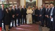 El papa León XIV se reunió con los empresarios líderes del sector energético global en el Vaticano