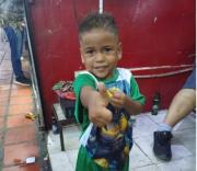 Apareció el pequeño Johandry Paz