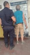Un ex combatiente casi mata a su hijo: preso
