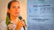 Laura Rojas declara ante la Fiscalía por el caso narcomaletas y uso de pasaporte diplomático