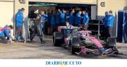 Colapinto se metió en el podio en los primeros tests de la F-1 de Barcelona