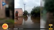 Fin de semana de inundaciones en Aguilares: piden ayuda para las familias afectadas por el desborde del río Medina