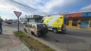 Grave accidente en Punta Arenas: Vehículo aplasta mano de hombre que prestaba ayuda