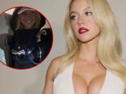 Sydney Sweeney enfrenta problemas legales por colgar lencería en el cartel de Hollywood