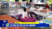 Trabajadores de salud en Santa Cruz cumplen 20 días en huelga de hambre