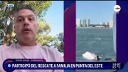 El dramático relato de Diego Jokas, protagonista del rescate a la familia que naufragó en Punta del Este: “Una eternidad”