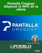 Pantalla Uruguay dispersó el 99% de la oferta ‣ Martin Ferreira Pinto