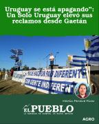 Uruguay se está apagando”: Un Solo Uruguay elevó sus reclamos desde Gaetán ‣ Martin Ferreira Pinto