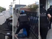 Zigzag en la General Paz, un auto robado y dos ladrones detenidos: la impresionante persecución que duró 50 cuadras entre Lugano y Villa Celina