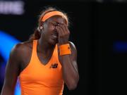 El momento de furia Coco Gauff tras quedar eliminada en el Abierto de Australia: No me gusta que la gente me vea así