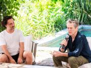 Willem Dafoe y Gastón Solnicki: una estrella de Hollywood a la que el director argentino le hizo bailar un tema de Damas Gratis