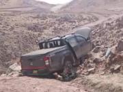 Arequipa: Cuatro heridos graves tras despiste de una camioneta –