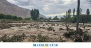 Tormenta e inundación en fincas de Zonda: hablan de un “evento climático de magnitud” y en Producción buscar determinar los daños en cultivos