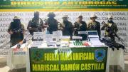 Fuerzas Armadas de Perú y Colombia incautan insumos del narcotráfico por más de un millón y medio de soles