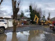 Cuenta regresiva para el desarme del campamento Las Mulatas