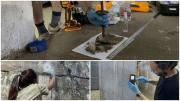 Analizan bacterias del hormigón de edificios patrimoniales para reparar fisuras
