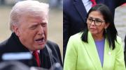 Donald Trump se pronunció sobre los dichos de Delcy Rodríguez quien dijo ya basta de órdenes de Washington