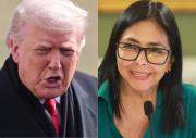 Lo que dijo Trump sobre las declaraciones de Delcy Rodríguez sobre el fin de las órdenes de Washington