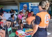 Más de 60 vecinos de Las Piedritas reciben atención y contención en el albergue municipal Papa Francisco