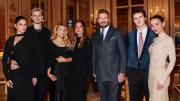 Los Beckham reaparecieron sin Brooklyn en París en medio de la polémica interna
