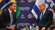 El hijo de Bolsonaro se reúne con Netanyahu