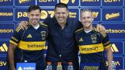 Boca presentó a Santiago Ascacíbar y Ángel Romero como sus primeros refuerzos