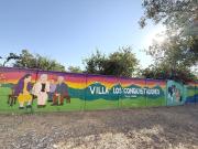 Inauguran murales comunitarios en Villa Alegre