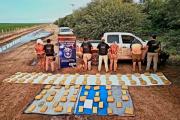 La Policía secuestra más de 113 kg de marihuana, detiene a cinco personas e incauta vehículos en cinematográfica persecución