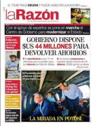 Portadas de los periódicos de Bolivia del martes 27 enero del 2026