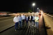 Axel Kicillof recorrió la obra del cuarto carril en la Autopista Buenos Aires