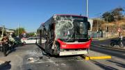 Choque de buses en Maipú deja al menos 11 personas heridas
